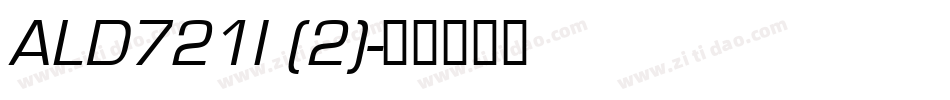 ALD721I (2)字体转换